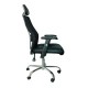 Fauteuil Directeur Avec Appui-Tête - Noir