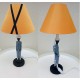 Lampe statuette