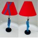 Lampe statuette