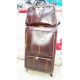 Ensemble De 3 Valises - Petite/Moyenne/Grande - MARRON noir - Ultra Résistant bonus sac de voyage