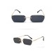 Lunettes de soleil fashion minimal