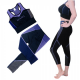 Pantalon - Ensemble de vêtements Minceur de sport Fitness et Yoga 2 pièces pour femmes,