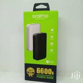 Oraimo Power Bank - 6600 MAh