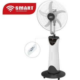 Ventilateur de brume sur pieds 18" Rechargeable avec télécommande