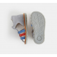 Sandales En Cuir Multicouleur