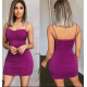 ROBE  SEXY - VIOLET