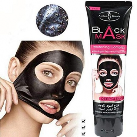 Black Mask Tube De Masque Au Collagène - Noir