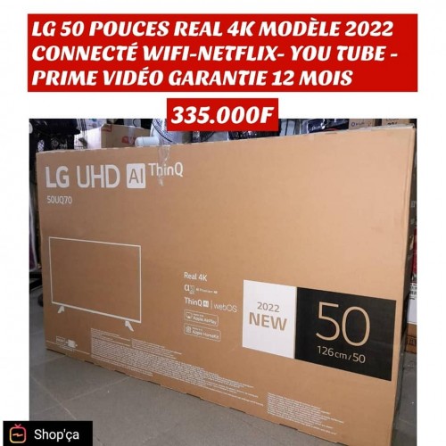 LG UHD 50 pouces 