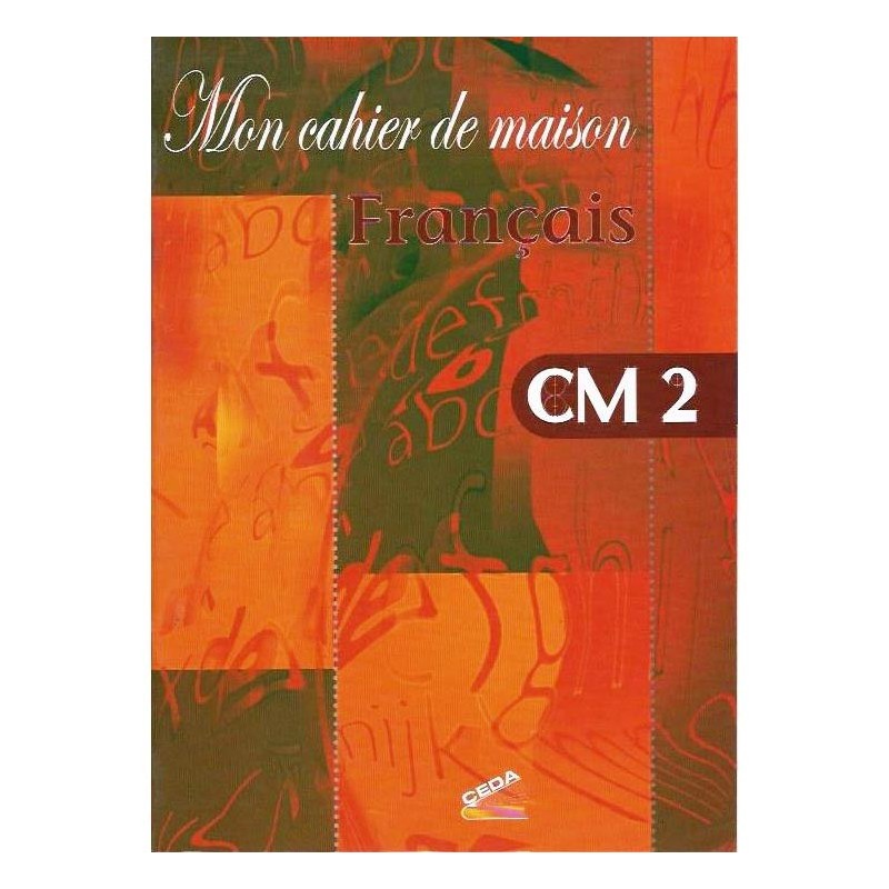 mon cahier pour la maison cm2