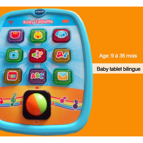 Baby tablet bilingue