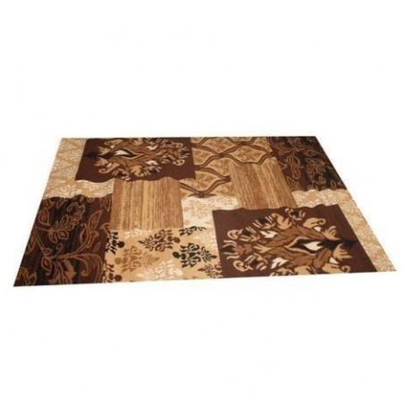tapis marocain   taille  190 \133  COULEUR  marron\ beige