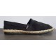 Espadrilles Semelle Jute Noir