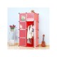 Armoire Penderie Mobile 8 Cubes - Multicolor